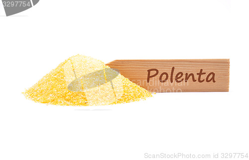 Image of Polenta at plate