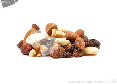 Image of Trail mix on white