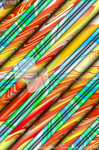 Image of Abstract 3d background