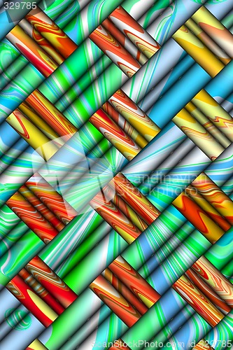 Image of Abstract 3d background