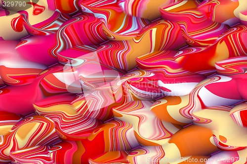 Image of Abstract 3d background