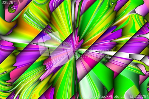 Image of Abstract 3d background