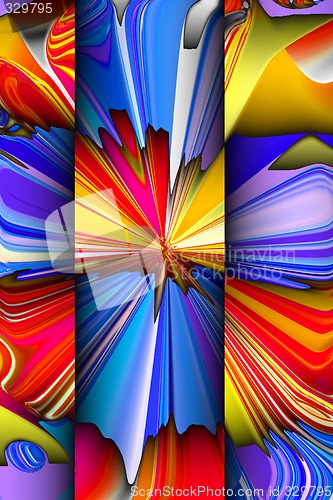 Image of Abstract 3d background