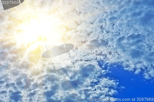 Image of Beauty skies with sunrise
