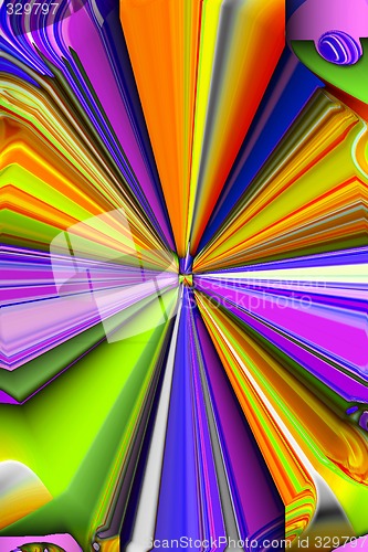 Image of Abstract 3d background