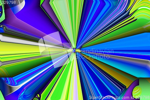 Image of Abstract 3d background