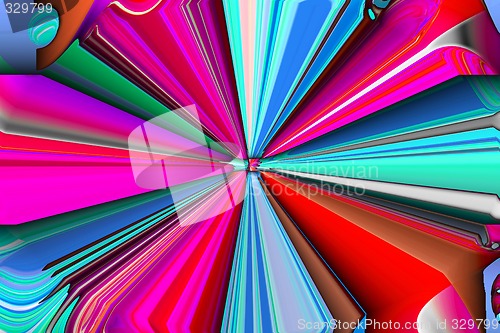 Image of Abstract 3d background