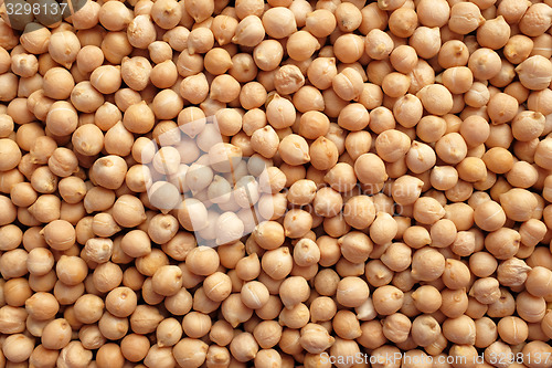 Image of Dried chick peas background