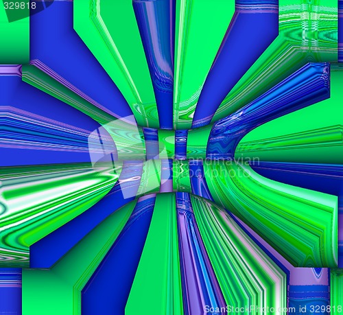 Image of Abstract 3d background