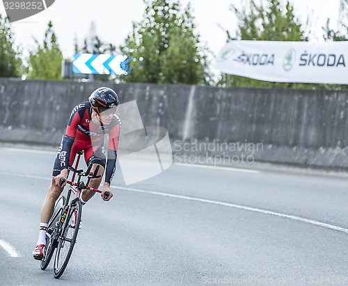 Image of The Cyclist Michael Schar - Tour de France 2014