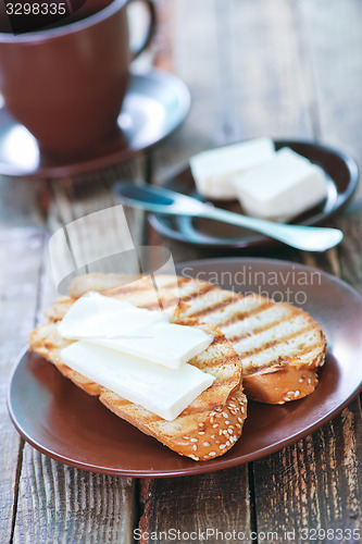 Image of bread with butter