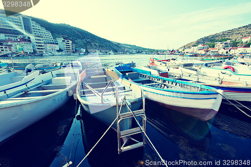 Image of Boats and yachts in port