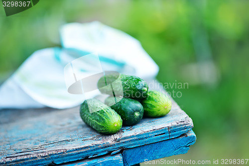 Image of raw cucumbers