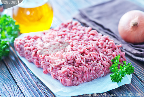 Image of minced meat