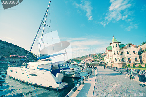 Image of Boats and yachts in port