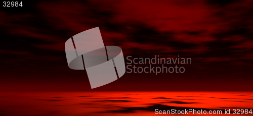 Image of Sunset background, digitaly created