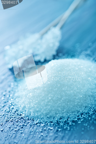 Image of White sugar crystals