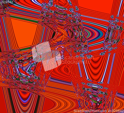 Image of Abstract 3d background