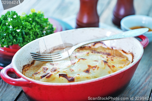 Image of potato gratin