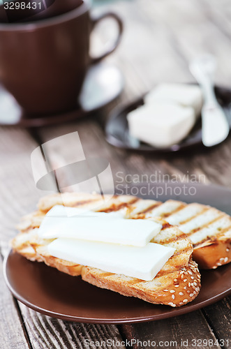 Image of bread with butter