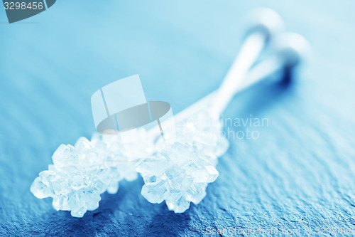 Image of White sugar crystals