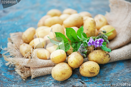 Image of raw potato