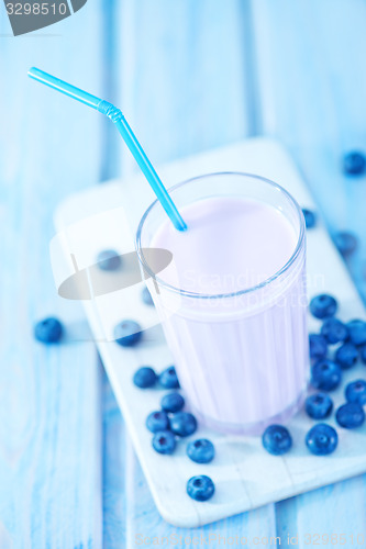 Image of blueberry yogurt