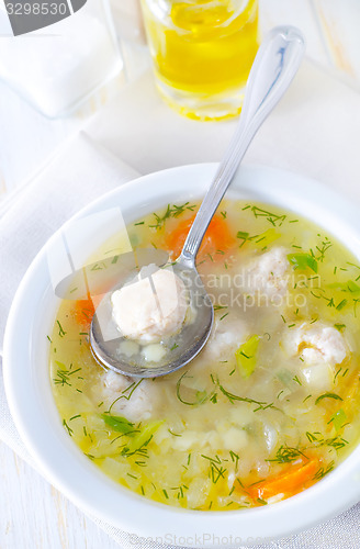 Image of fresh soup