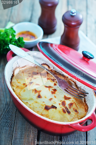 Image of potato gratin