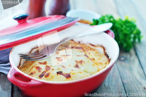 Image of potato gratin