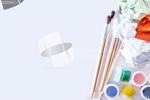 Image of color paint