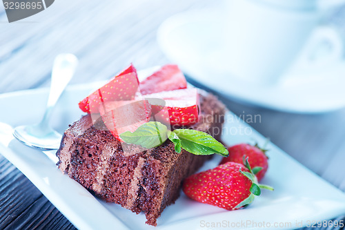 Image of chocolate cake