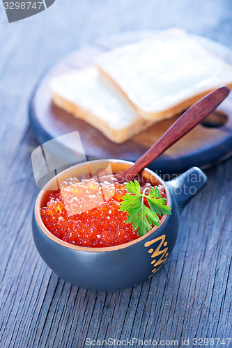 Image of salmon caviar