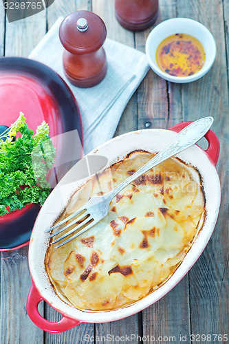 Image of potato gratin