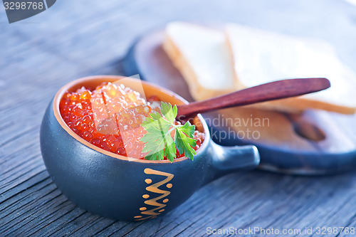 Image of salmon caviar