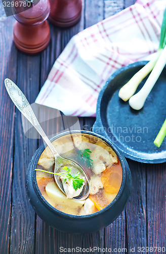 Image of fresh soup