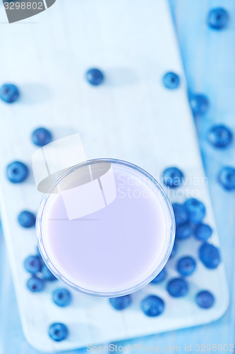 Image of blueberry yogurt