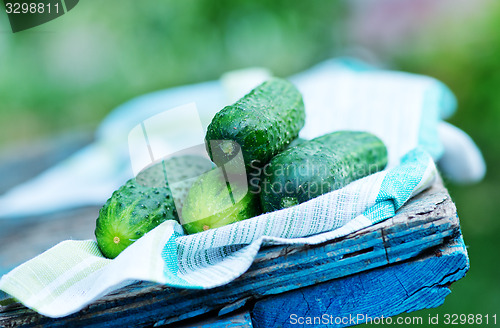 Image of raw cucumbers