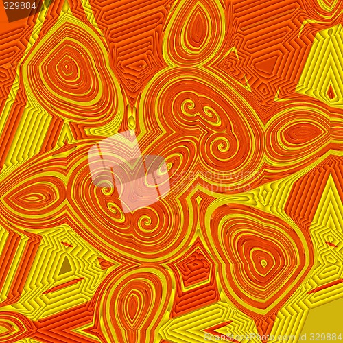 Image of Abstract 3d background