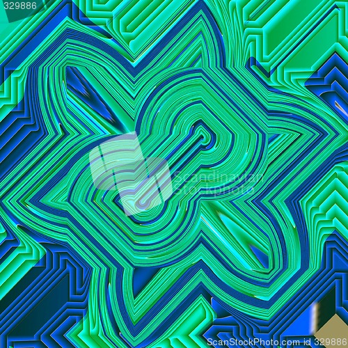Image of Abstract 3d background