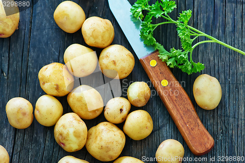 Image of raw potato