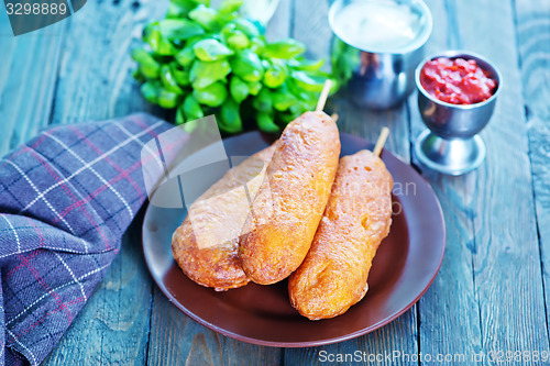 Image of corndogs