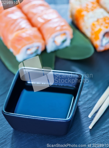 Image of fresh sushi 