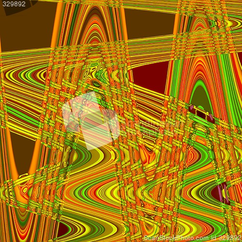 Image of Abstract 3d background