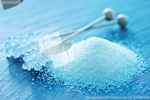 Image of White sugar crystals