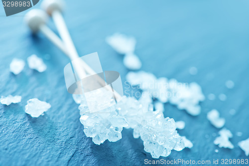 Image of White sugar crystals