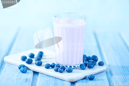 Image of blueberry yogurt