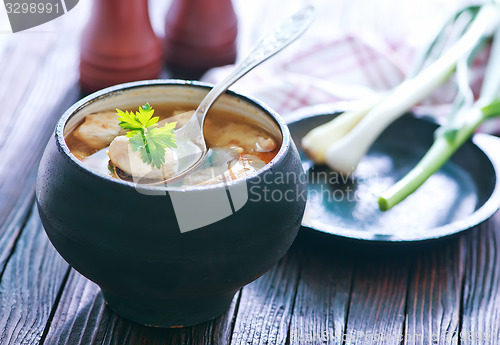 Image of fresh soup
