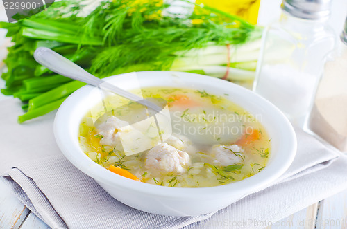 Image of fresh soup