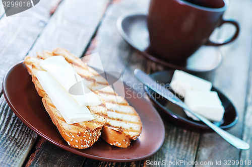 Image of bread with butter